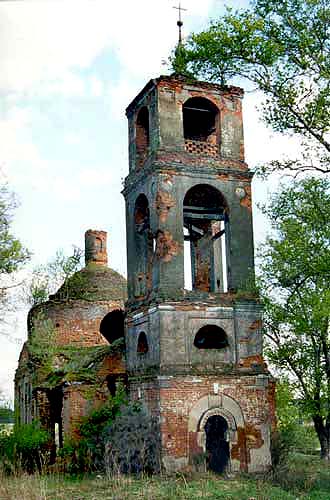 Вознесенская церковь в селе Еремеево